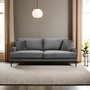 Atelier Del Sofa Papira Sofá de 3 Plazas Gris